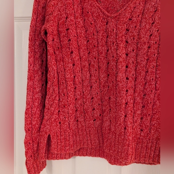 Vintage Abercrombie & Fitch Y2K V-neck Sweater Size Medium - Picture 3 of 4